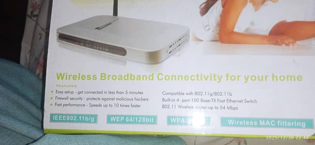 WiFi box pack 10/10 new uk