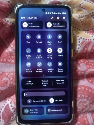 sumsung a52 with box