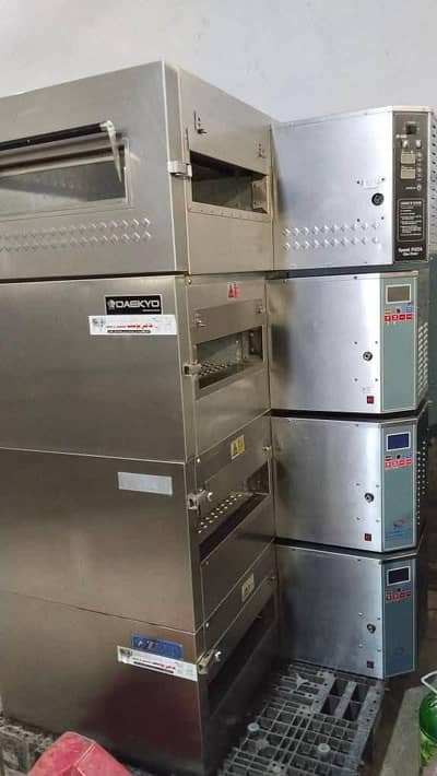 Conveyor Belt Pizza oven used Korea preptable Dough Mixer