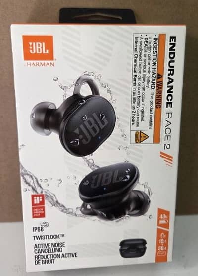 Birthday Gift - Just Opened and Checked - JBL Endurance Race 2 Earbuds