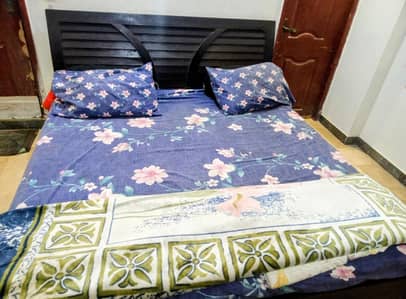 Wooden Double Bed for Sale