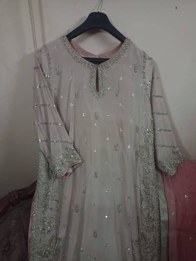 New Nikkal/valima bridal dress Heavy dress Front and back fully work