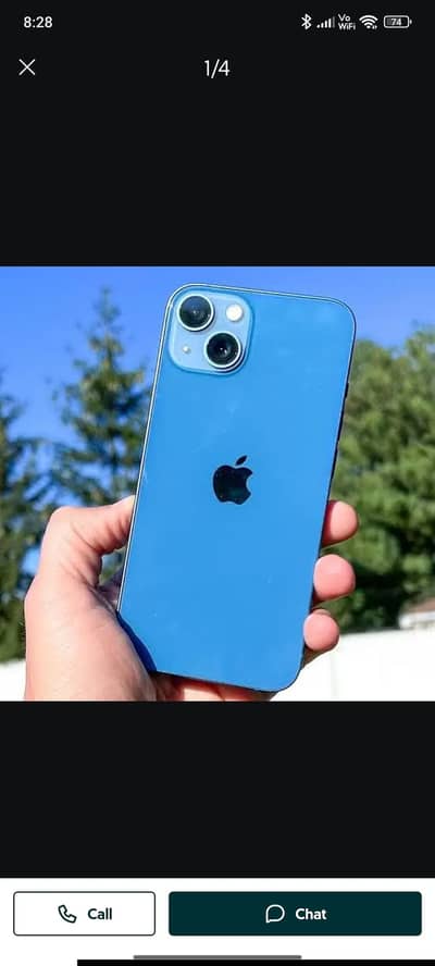 i phone 13 jv 128 gb 10/10