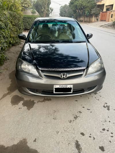 Honda civic exi 2004 gun metallic colour
