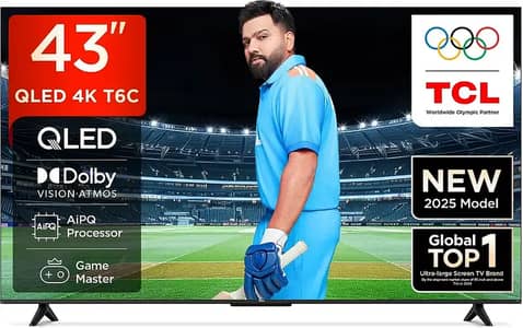2025 TCL T6C 43" QLED TV