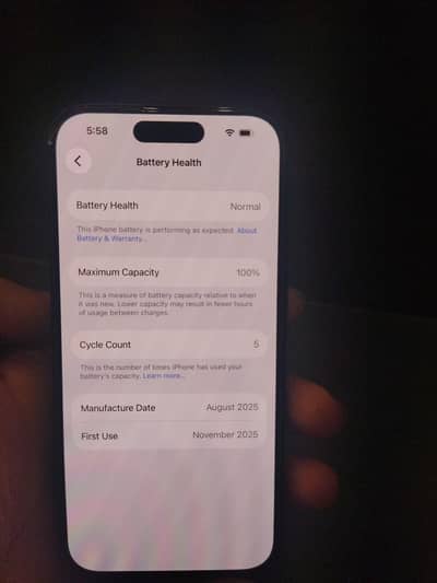 Apple iPhone 16 JV – 128GB – Open Box – 5 Charge Cycles Only