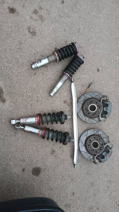 civic brakes and coilovers