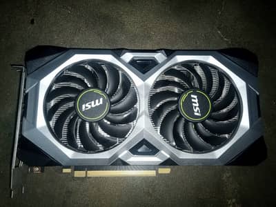 RTX 2070 MSI VENTUS 8GB GDDR6 256BIT ORIGNAL SELD CARD