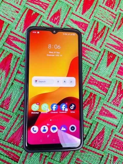 Realme Narzo 30A 4RM 64Memory For Sale.