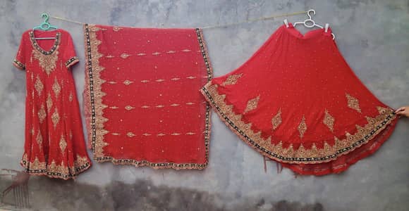 Bridal lehnga in new condition