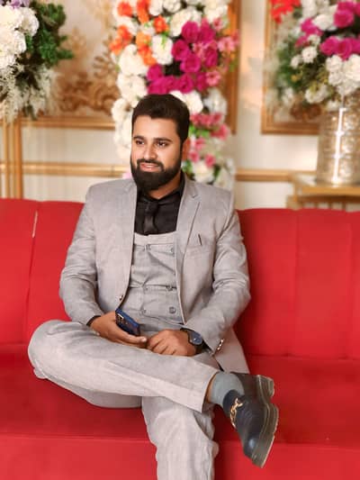 3 piece pant coat for sale good condition 34 waist