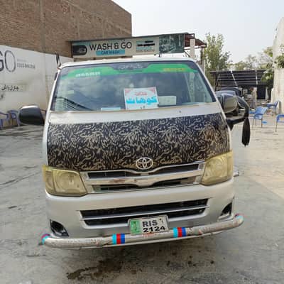 Toyota hiace 2007.2010 registered