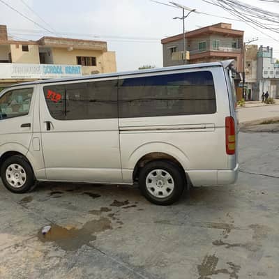 Toyota hiace 2007.2010 registered