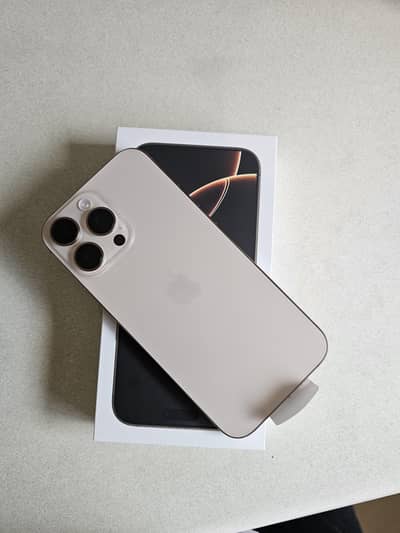 Iphone 16 pro max 256 FU Non PTA | Price can be adjusted