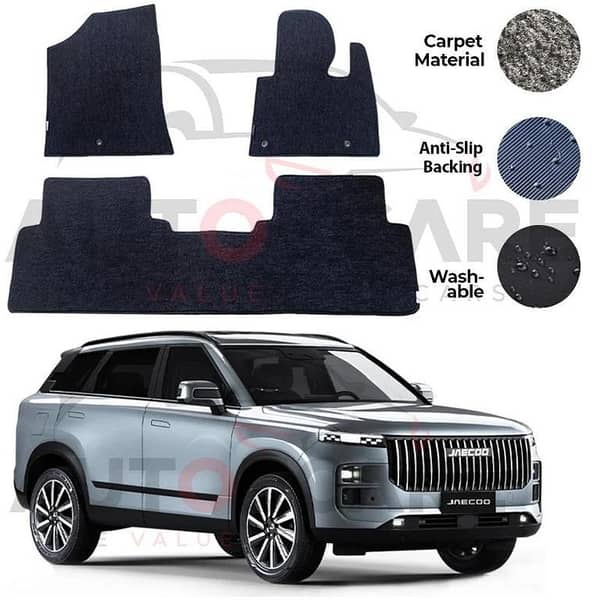 Jaecoo J7 Genuine Fitting Carpet Floor Mat 3PCS - Model 2025