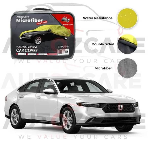 Honda Accord Microfiber Car Top Cover - Model 2023-2025