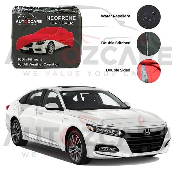Honda Accord Neoprene Top Cover - Model 2018-2022