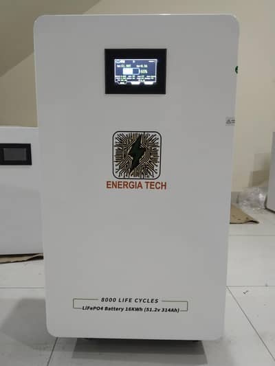 Energia Tech 16KW Lithium Ion Battery
