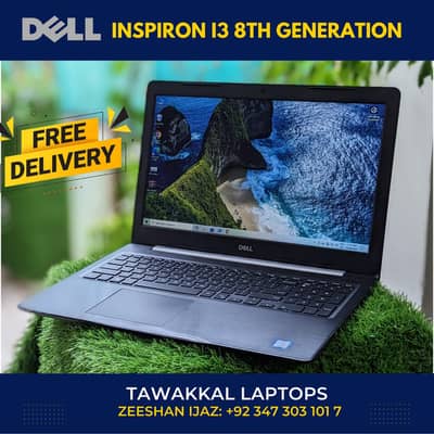 Dell i3 8th generation | 8 / 256 | Backlight Numeric Keyboard | 15.6