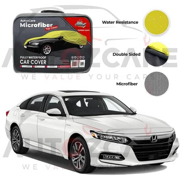 Honda Accord Microfiber Car Top Cover - Model 2018-2022