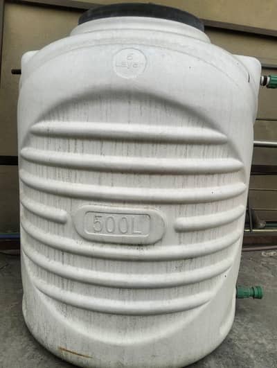used Water tank 500 Litres for sale