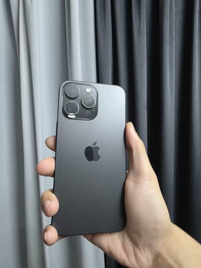 Apple iPhone 15 Pro Max - 256GB - 100% Battery - PTA - Black Titanium