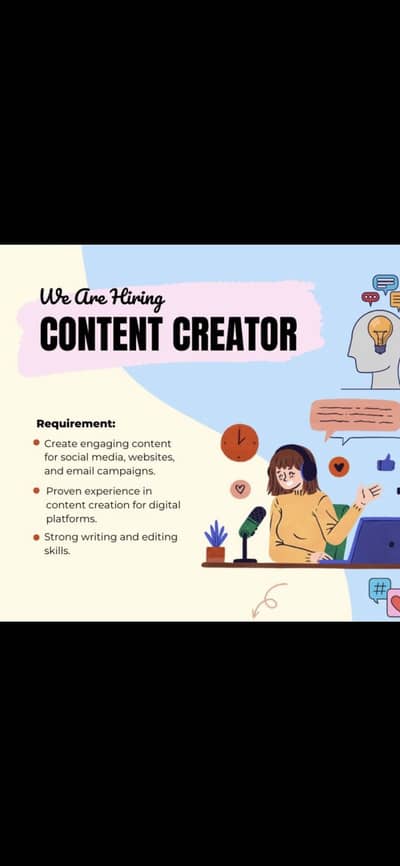 Social media content creator