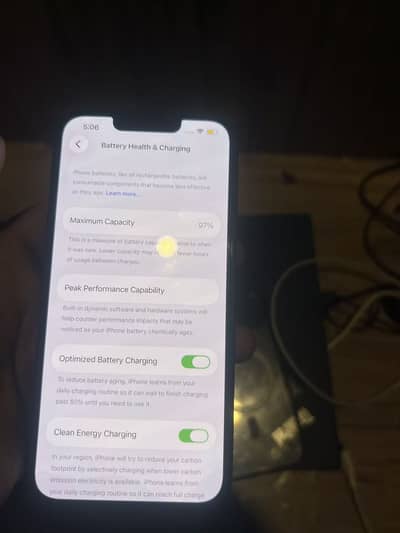 Iphone 13 Jv water proof conditon 10/9.5  Battery health 97%