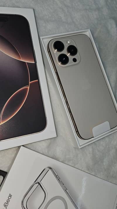 iPhone 16 Pro Max JV Desert Titanium 100% Battery Health