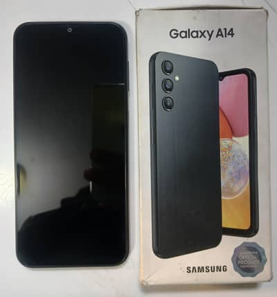 samsung a14 6 128 with box no fault argent sale fix price