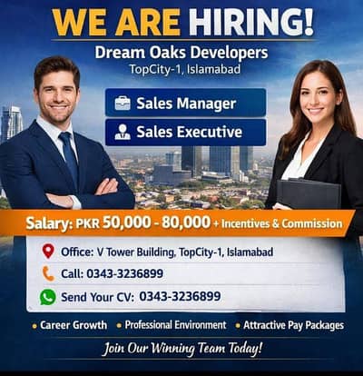 Sales Manager | Sales Executive | Male & Female Staff  | Jobs