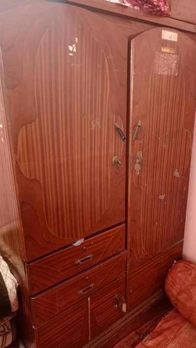 Iron almari with safe