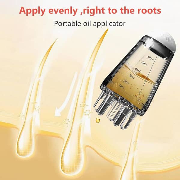 Scalp Oil Applicator Tool Made of Plastic