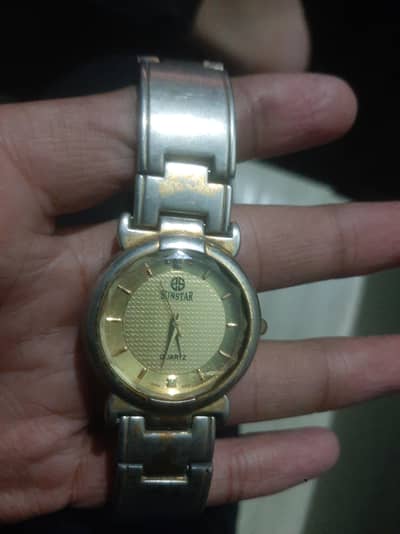 sunstar quartz vintage watch