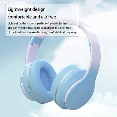 wireless headphone & wired 2 in 1