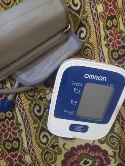 Omron blood pressure machine