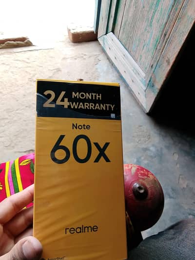 realme not 60x selling 23month warranty ke sath