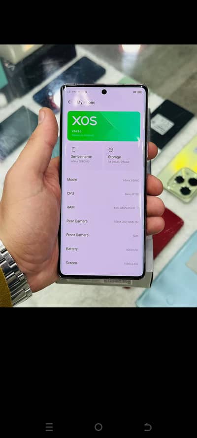infinix zero 40 edge screen