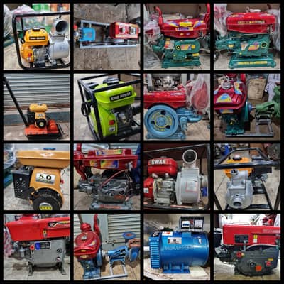 Dewatering Pumps and Winching machines