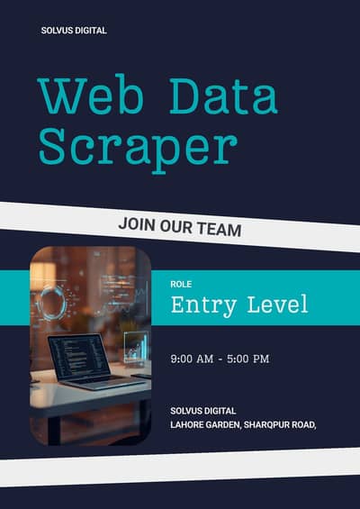 Web Data Scraper