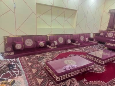 Arabic majlis /behtak hujara floor sofa available