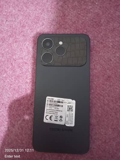 Tecno Spark 40 128gb nd 12gb