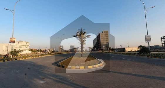 Developed Area 10 Marla Residential Corner Plot On 80 Ft Road in Etihad Town Phase 1