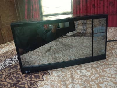 Big size LG Microwave glass front