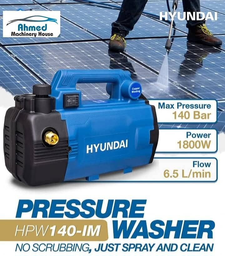 Hyundai pressure washer 140bar 1800watt wholesale price - Pressure ...