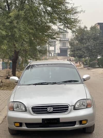 Suzuki baleno JXR 2003. lahore registered. Silver colour