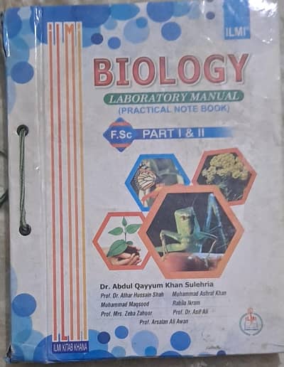 Fsc biology practical book