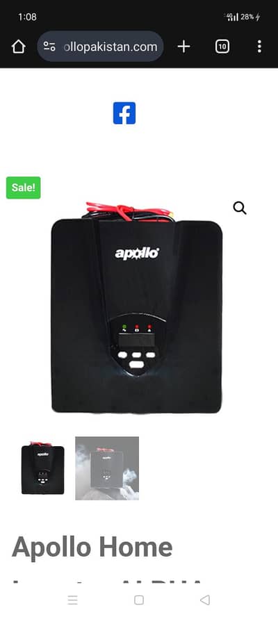 Apollo 900 Watts Auto Inverter for Sell