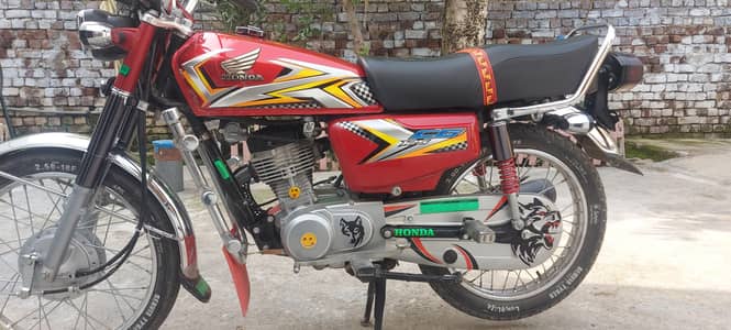 honda 125 25 model punjab chet