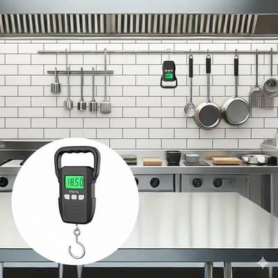 Durable Digital Hanging Scale (60kg/132lb)